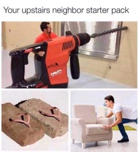 New neighbours starter pack.
