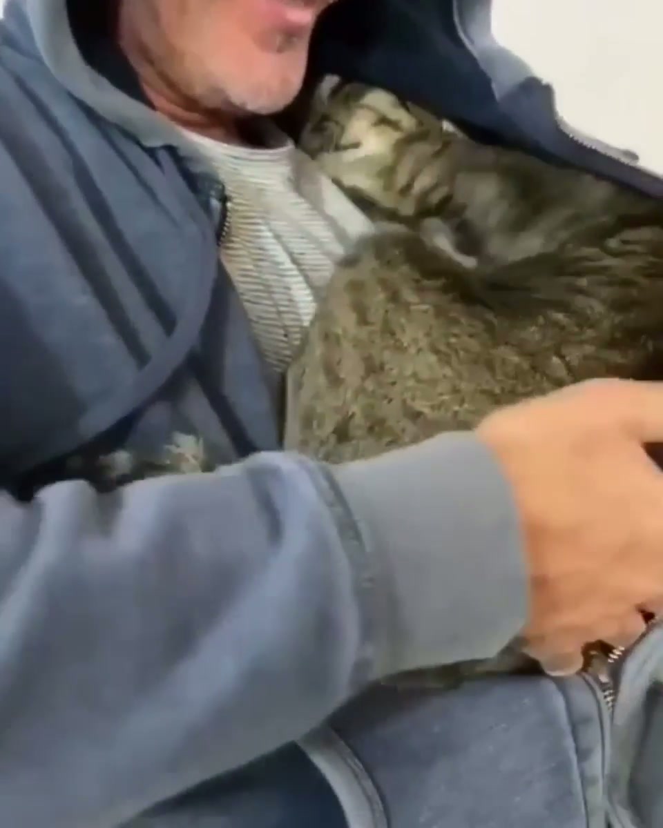 Snuggle time.