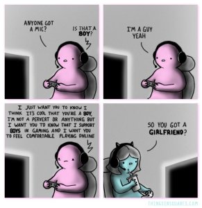 boy gamer
