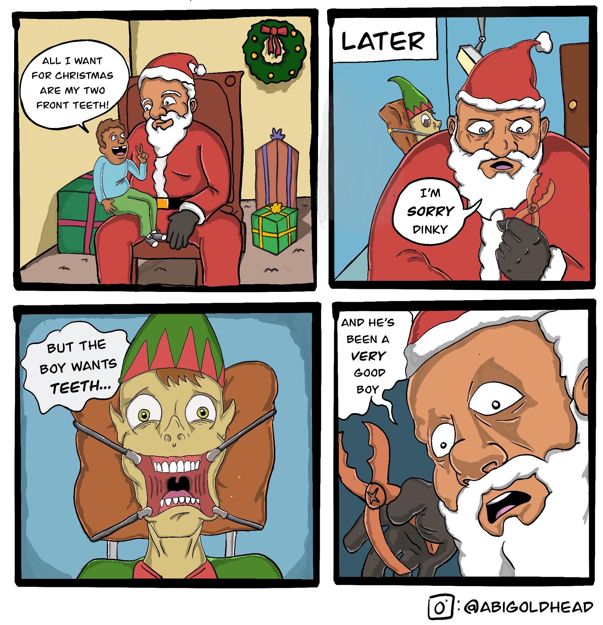 Two Front Teeth (revised) [OC]