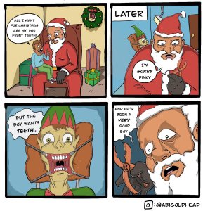Two Front Teeth (revised) [OC]