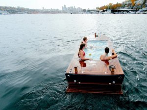 In addition to Switzerland, Seattle also has hottub boats you can enjoy on lake union.