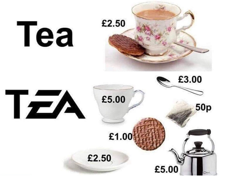Ahhh a refreshing cup of tEA