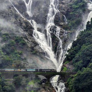 Dudhasagar Falls, Goa, India