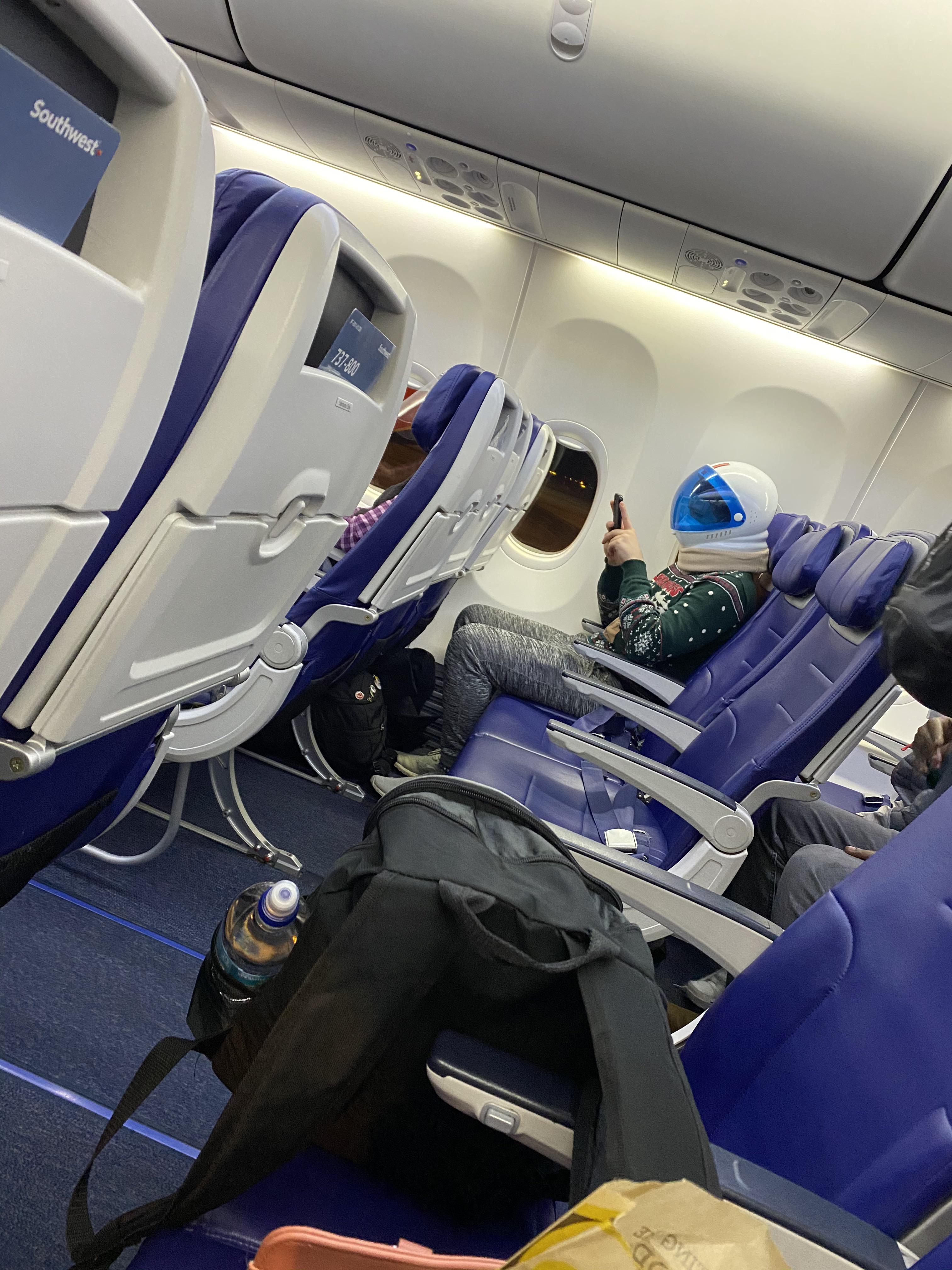 Sir, I'm pretty sure this is just a domestic flight