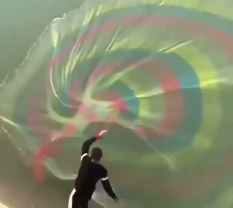 Throwing a net