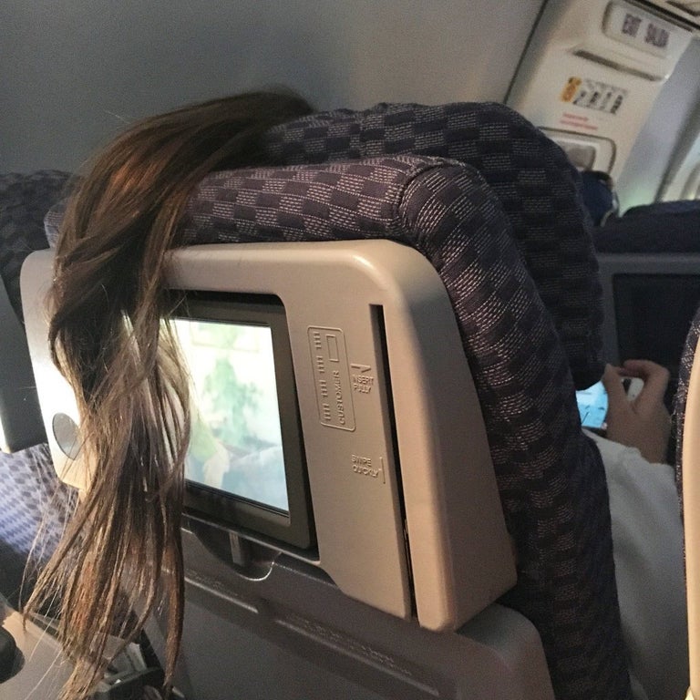 A new way of being awful at 35,000 feet...