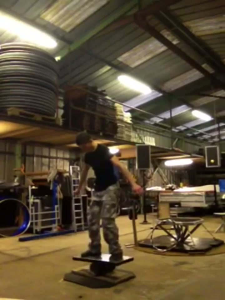 Balance Board backflip