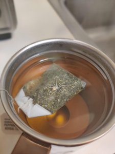 Went to go take a sip of my tea..