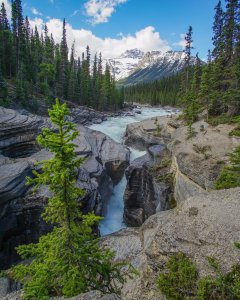 Looking back on a warm summer day in Banff National Park, Canada. Can't wait to return once the border re-opens! [OC] [4000x5000]