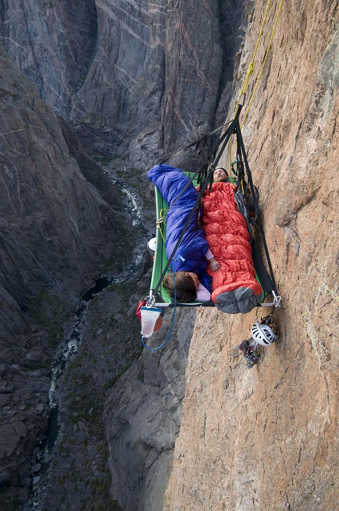 How Mountain Climbers Sleep
