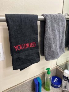 YOU DRIED