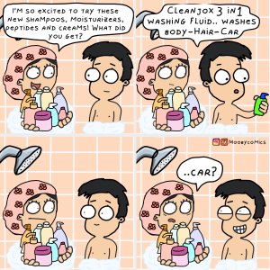 Shampoo de hombre